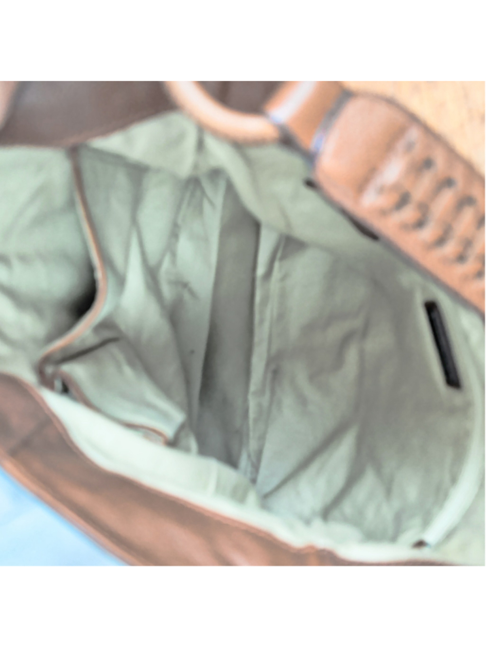Banana Republic Brown Leather Shoulder Bag - Picture 4 of 8